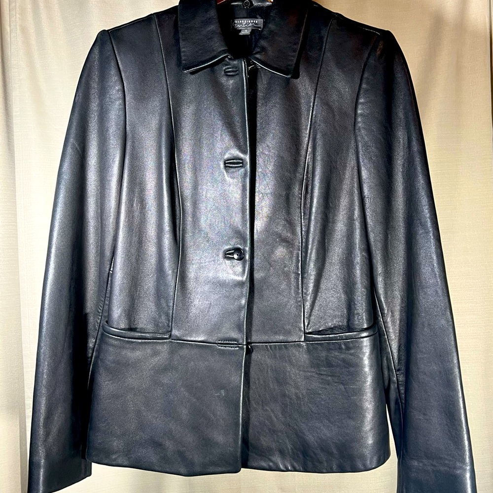 - Classiques Entier Lavish Classic Leather Jacket // 4